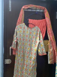 orange suits set