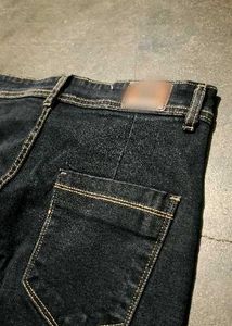 Dark Wash Cargo Jeans