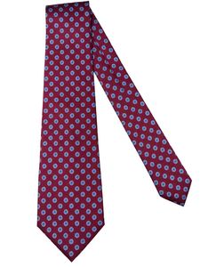 Classic Burgundy Patterned Tie