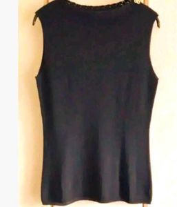 Sleeveless Black Tank Top / innerwear