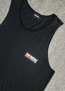 Diesel Men's Black Tank Top