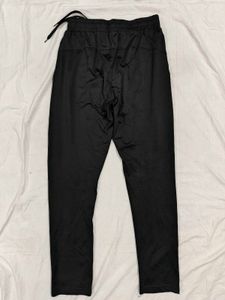Stretchable Black Track Pants