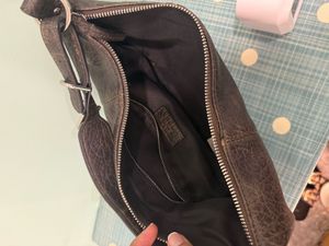 Chic Brown Leather Shoulder Bag