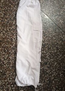 White Parachute Pants