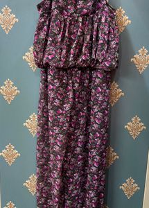 Floral Print Jumpsuit