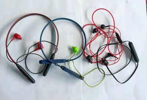 Wireless Neckband Earphones - 3 Pairs