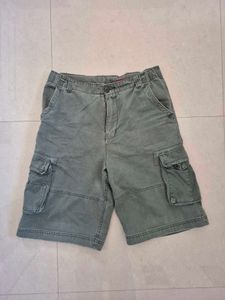Vintage Olive Cargo jorts