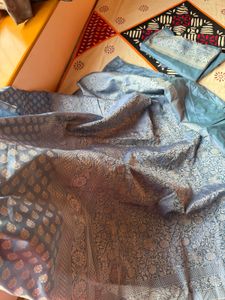 Pure Silk Banarasi Katan Brocade Saree ✨