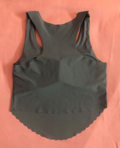 Padded sea green tank top