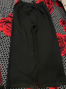 Black Wide Leg sweatpants