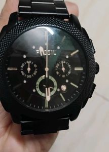 Fossil Chronograph Watch - Black