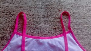 Bright Pink Bikini Top