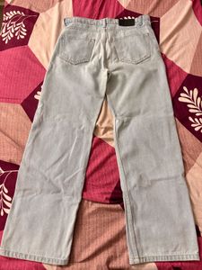 Light Wash Wide Leg Jeans