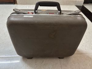 Vintage VIP Grey Hard sided Carry-On Briefcase