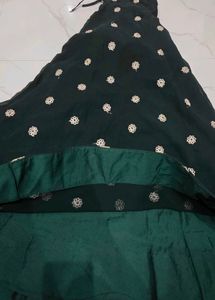 lehenga, blouse with odhani