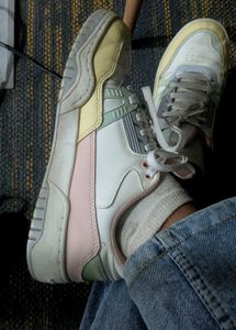 Retro Pastel Sneakers for Women