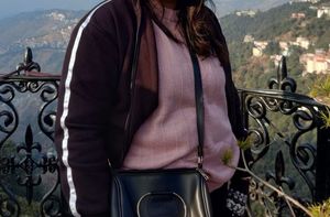 Soft Pink Cable Knit Sweater
