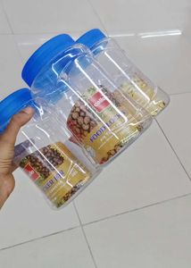 Set of 4 Food Storage Jars