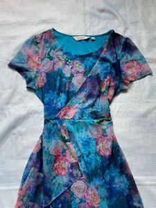 Bohemian Floral Print Dress