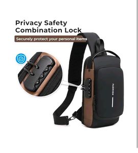 Stylish Men's Crossbody Sling Bag