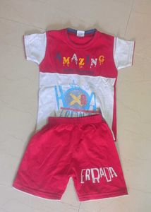 Kids Red Clothing Set