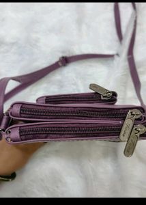 Stylish Purple Crossbody Bag