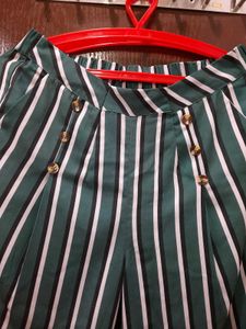 Striped Wide Leg Pants