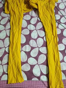 Vibrant Yellow churidar