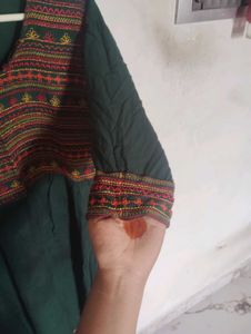 Beautiful Green Ethnic Kurta