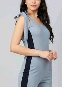 Athena Lifestyle Grey &amp; Black jumpsuite/Swimsuit