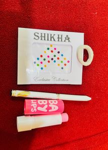Shikha Bindi &amp; Baby Lips Lip Balm Set