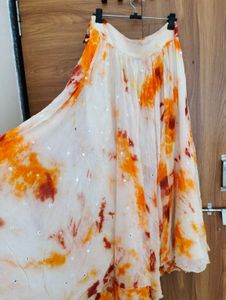 Vibrant Tie-Dye Lehenga Choli Set