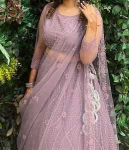 Sparkling Lavender Lehenga Choli