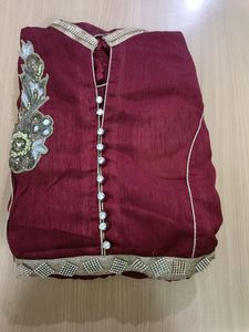 Maroon Gown