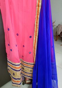 traditional ghaghra with royal dupatta