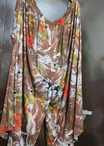 Multi Printed Plazo For Girl Or Woman 50 Waist