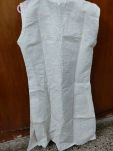 Elegant White Chikankari Kurta