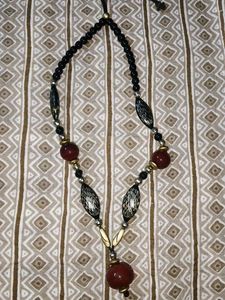 Boho Beaded Statement Necklace