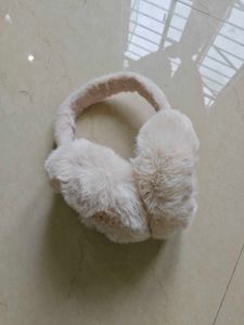 Pink Plush Faux Fur Earmuffs