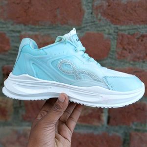 Light Blue Fashion Sneakers