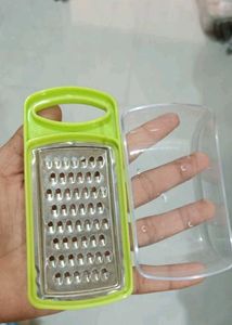 Handheld Grater with Container