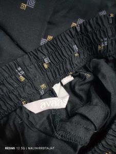 Stylish Black Printed Kurta Pure cotton