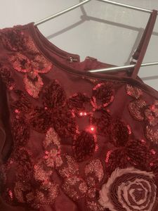 party wear baby frock