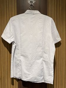Striped Button-Down Short Sleeve Shirt