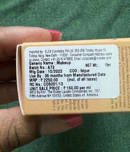 🥳SALE🥳Estee Lauder Foundation "3w1 Tawny”