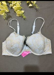 Light Blue Lace Bra