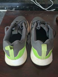 Adidas Grey Running Shoes