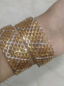 gold and silver two piece set