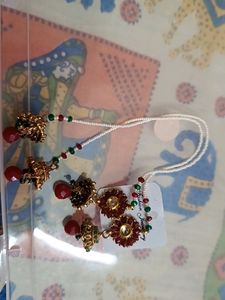 Earrings With Beautiful Latkans