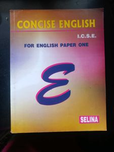 Concise English I.C.S.E. Book